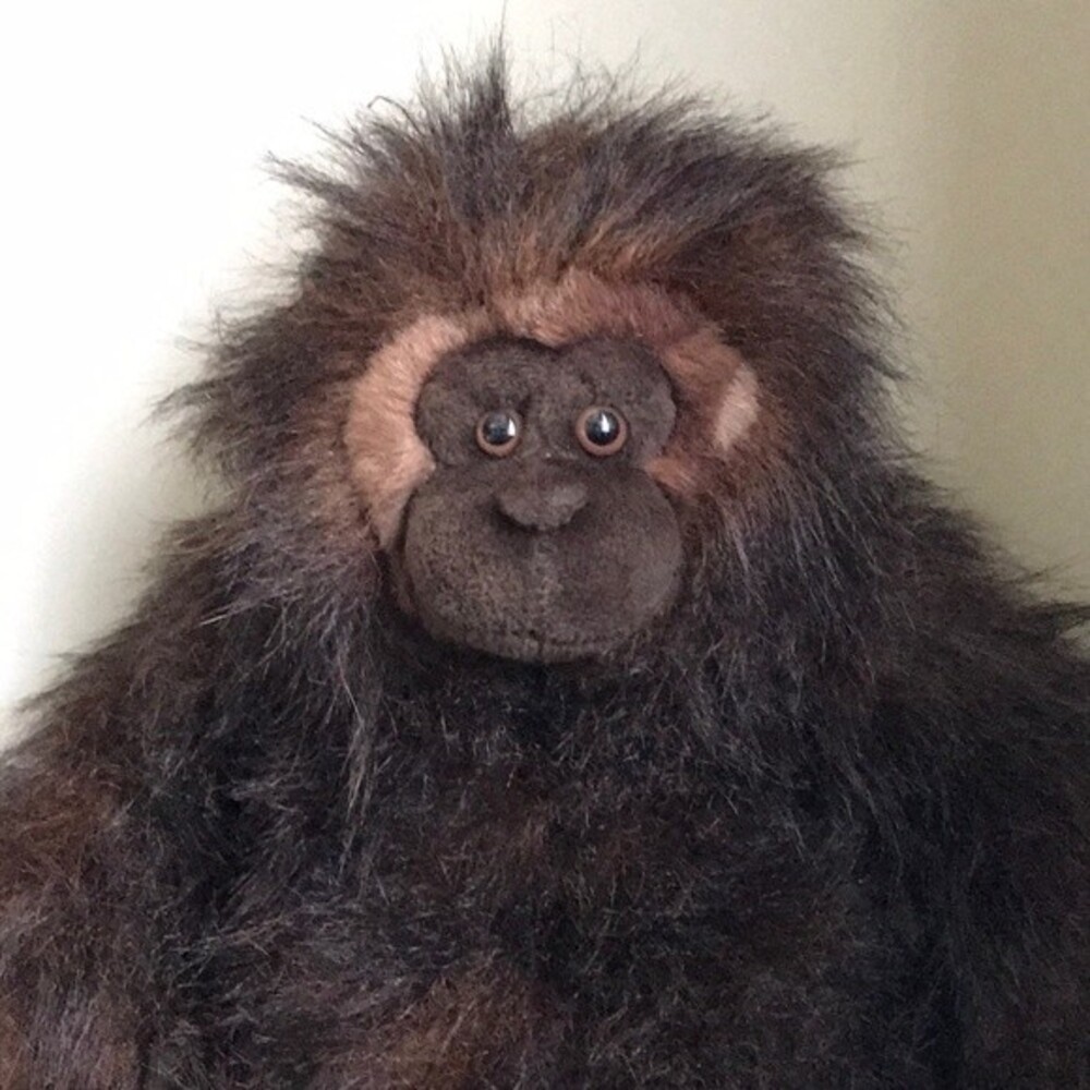 Peeper Pals Stuffed Monkey Plush